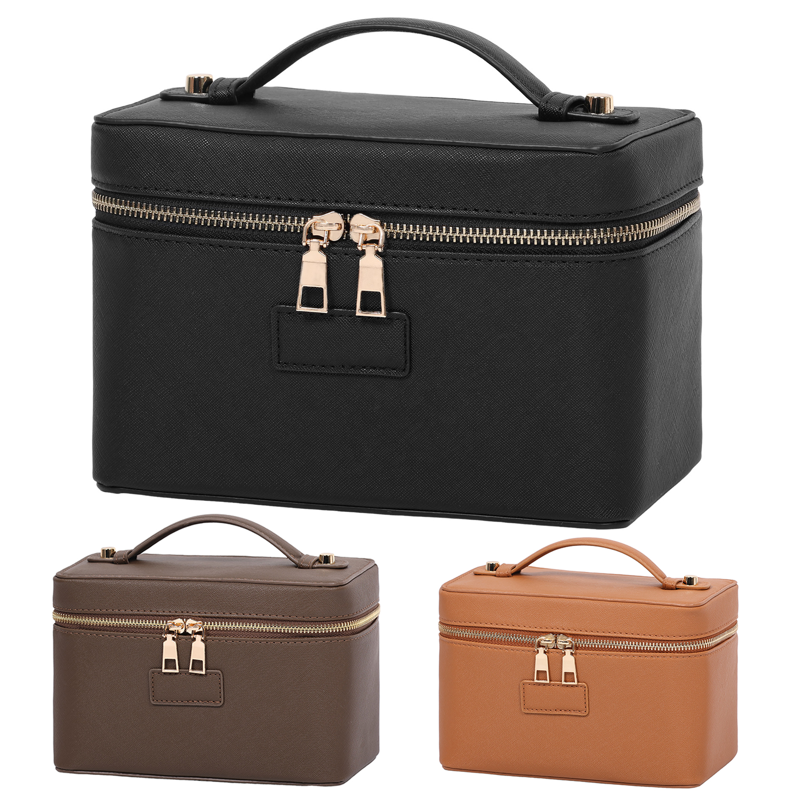 PU leather Cosmetic Bag Women  - Women Vanity Bags บทวิจารณ์และราคา