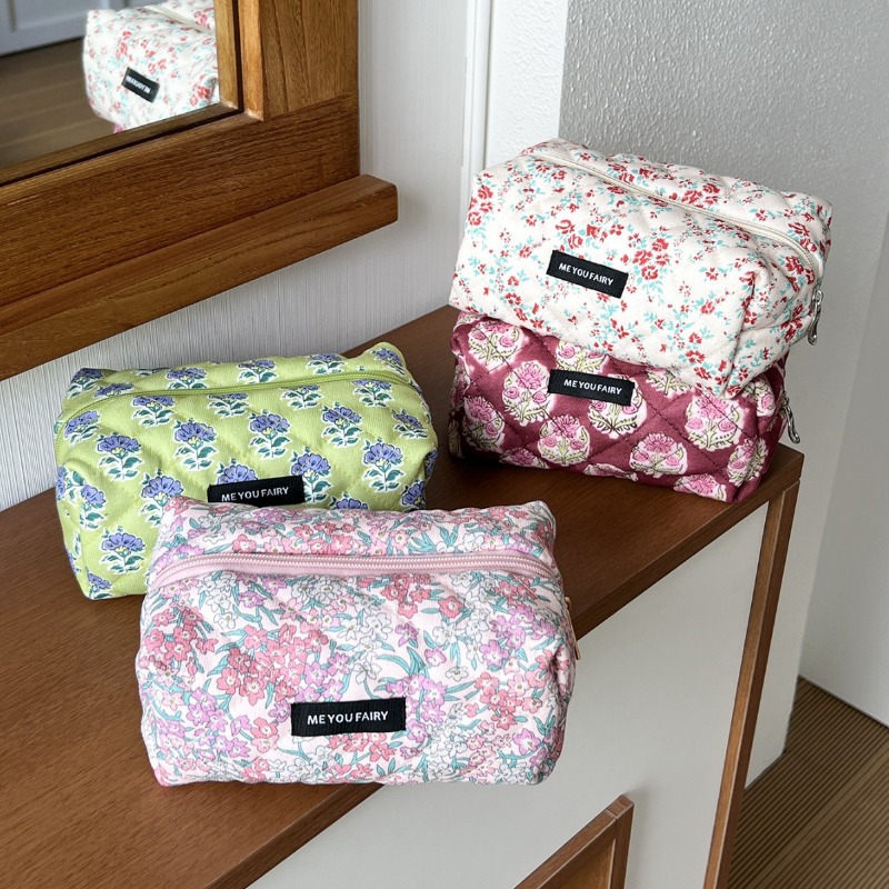 2025 Vintage Floral Vanity Cas - Women Vanity Bags บทวิจารณ์และราคา