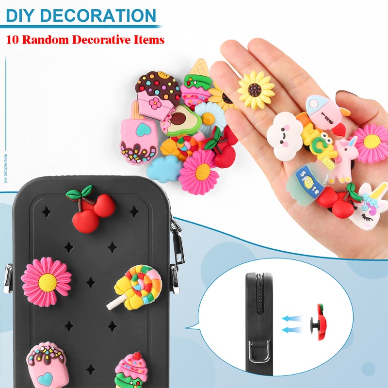 Multifunction Portable Silicon - Phone Bag Crossbody บทวิจารณ์และราคา