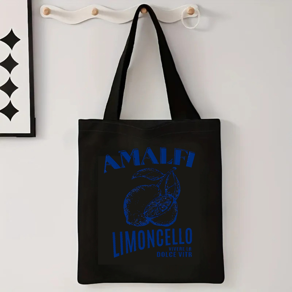 Amalfi Limoncello Canvas Tote  - Shopper Tote Canvas บทวิจารณ์และราคา