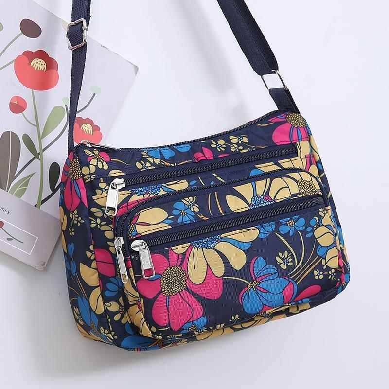 Korean Style Canvas Shoulder B - Phone Bag Crossbody บทวิจารณ์และราคา