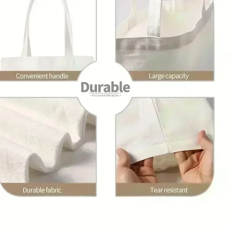 Cute Cat Women Shoulder Bag Ha - Shopper Tote Canvas บทวิจารณ์และราคา