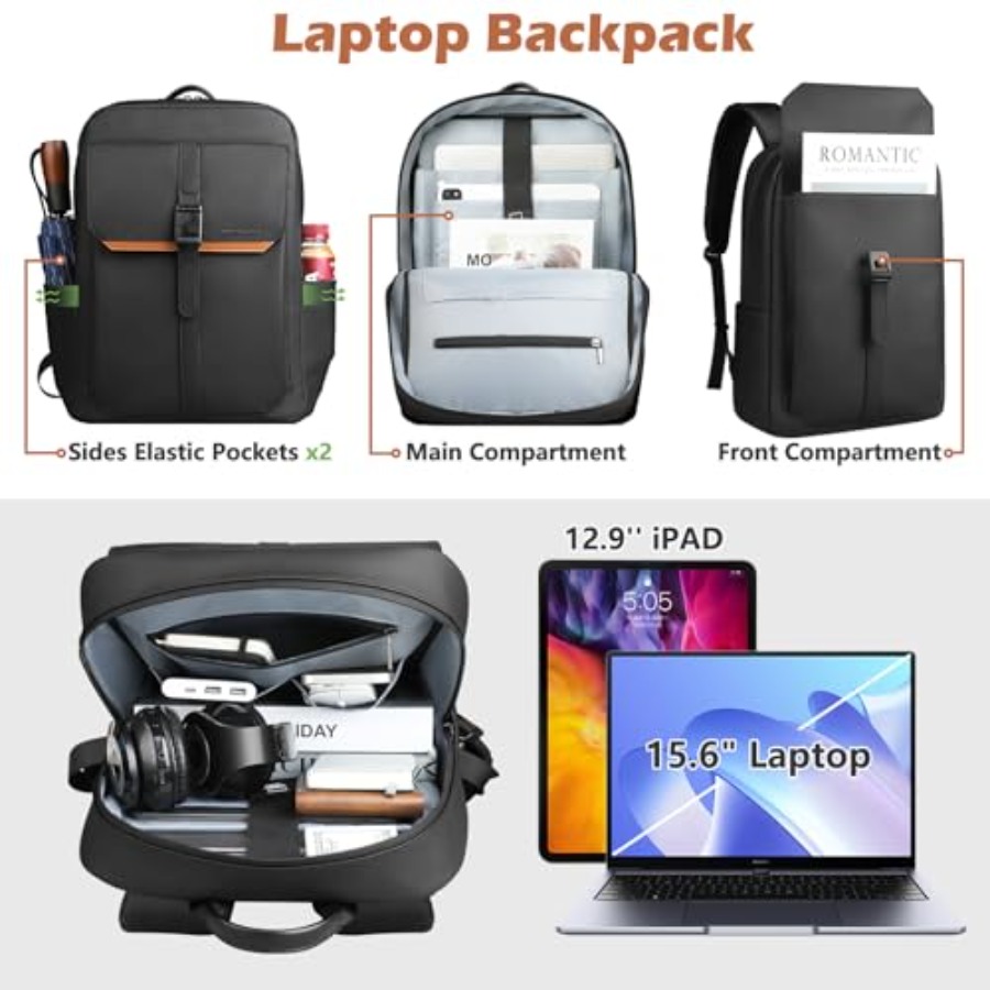 Slim Laptop Backpack for Men W - Women'S Bag บทวิจารณ์และราคา