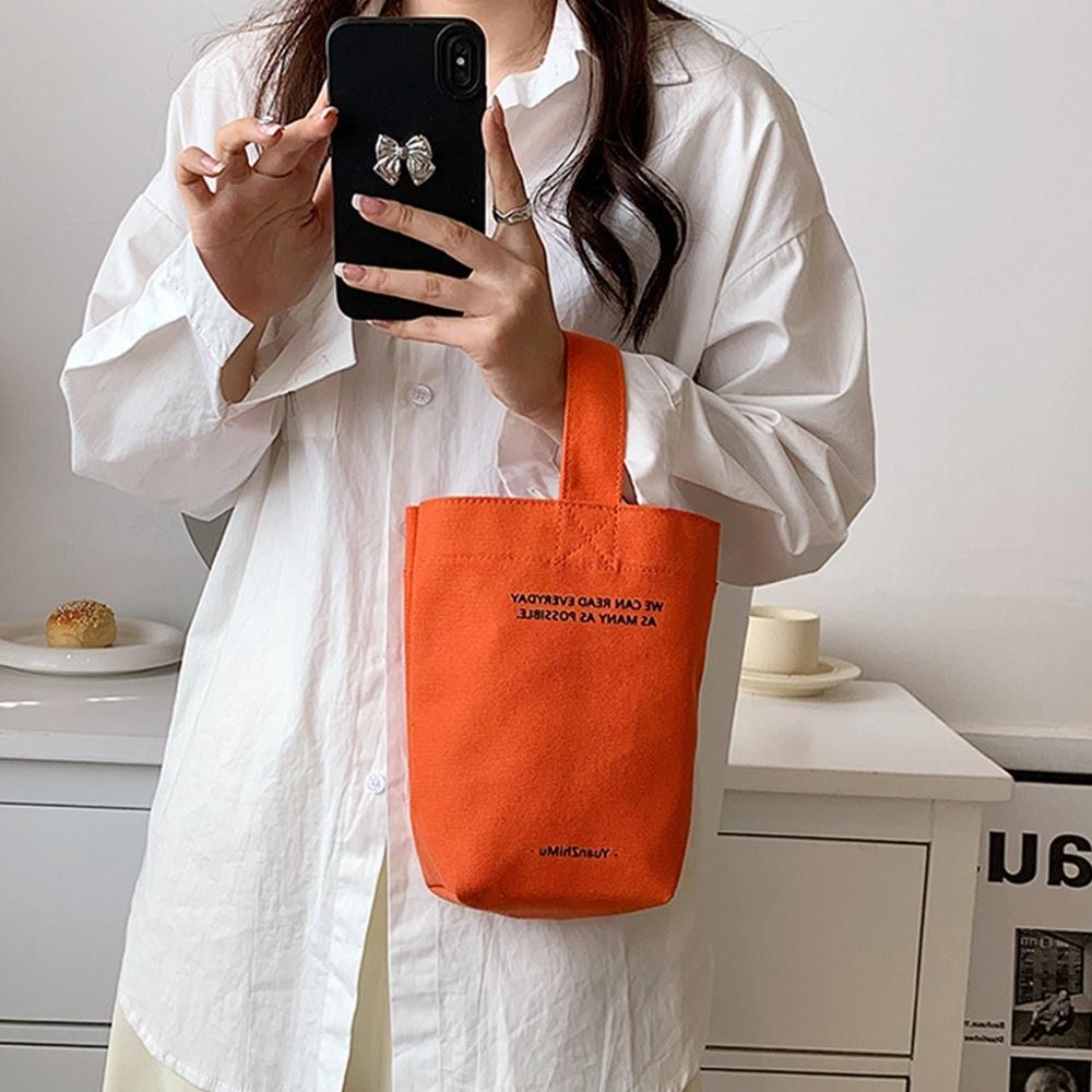 Casual Canvas Letters Shoulder - Shopper Tote Canvas บทวิจารณ์และราคา