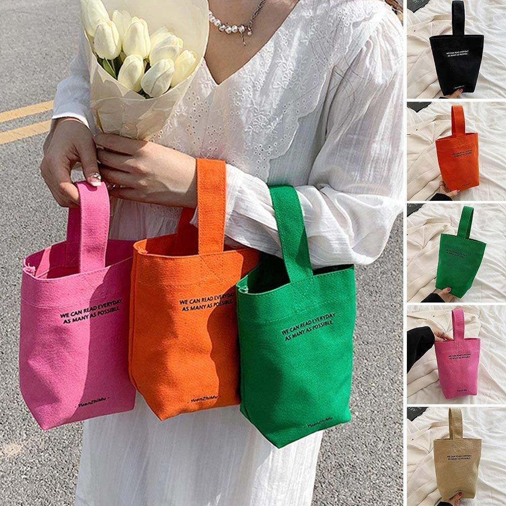 Casual Canvas Letters Shoulder - Shopper Tote Canvas บทวิจารณ์และราคา