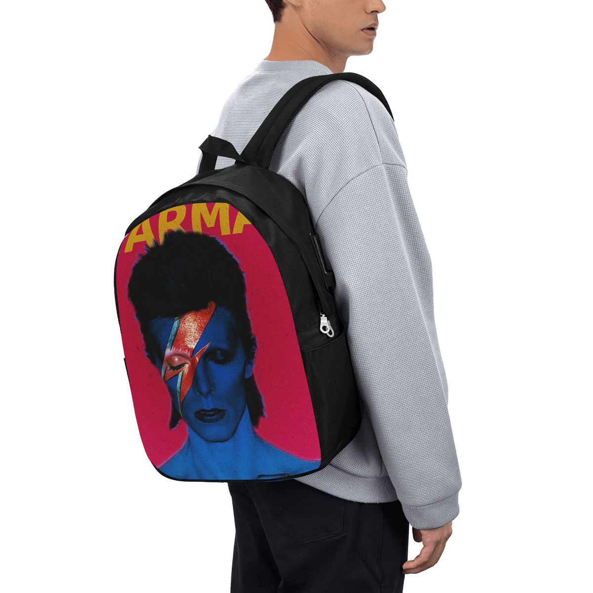 Davids Bowied Backpack Travel  - Women Bags For College บทวิจารณ์และราคา