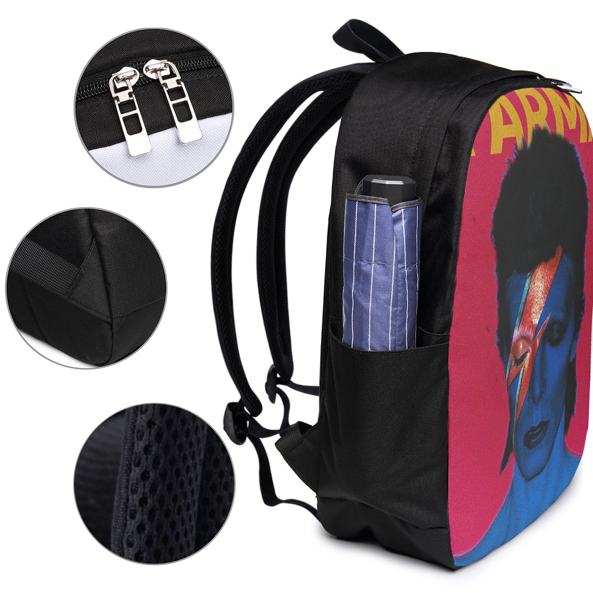 Davids Bowied Backpack Travel  - Women Bags For College บทวิจารณ์และราคา