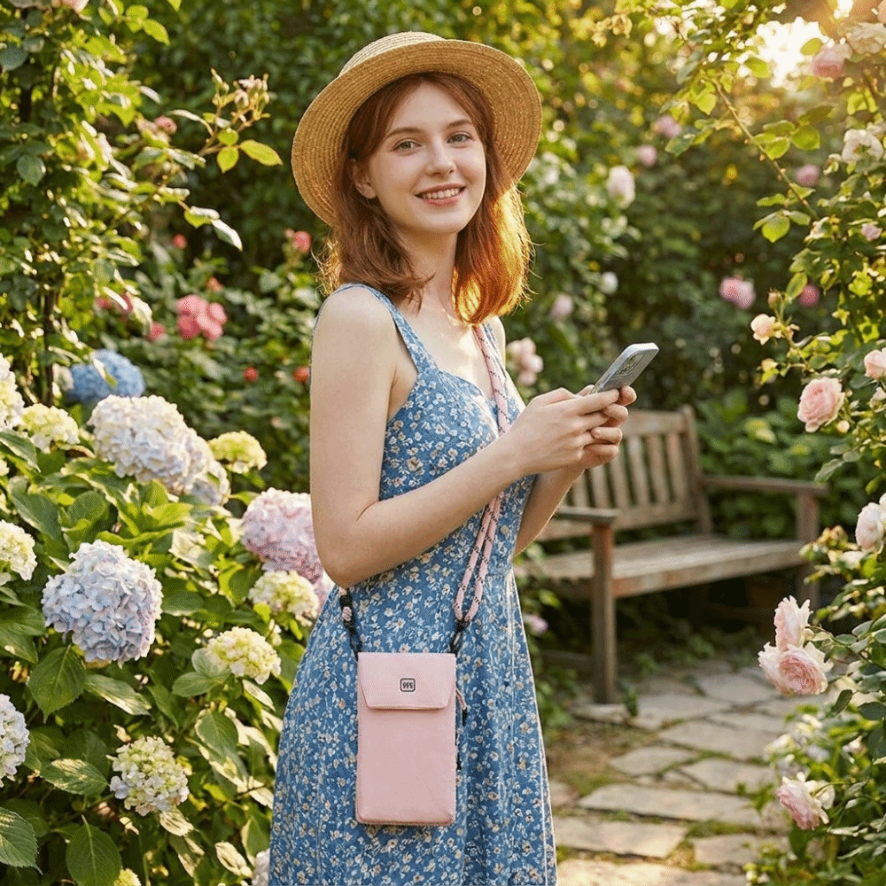 Fashion Nylon Mobile Phone Bag - Phone Bag Crossbody บทวิจารณ์และราคา