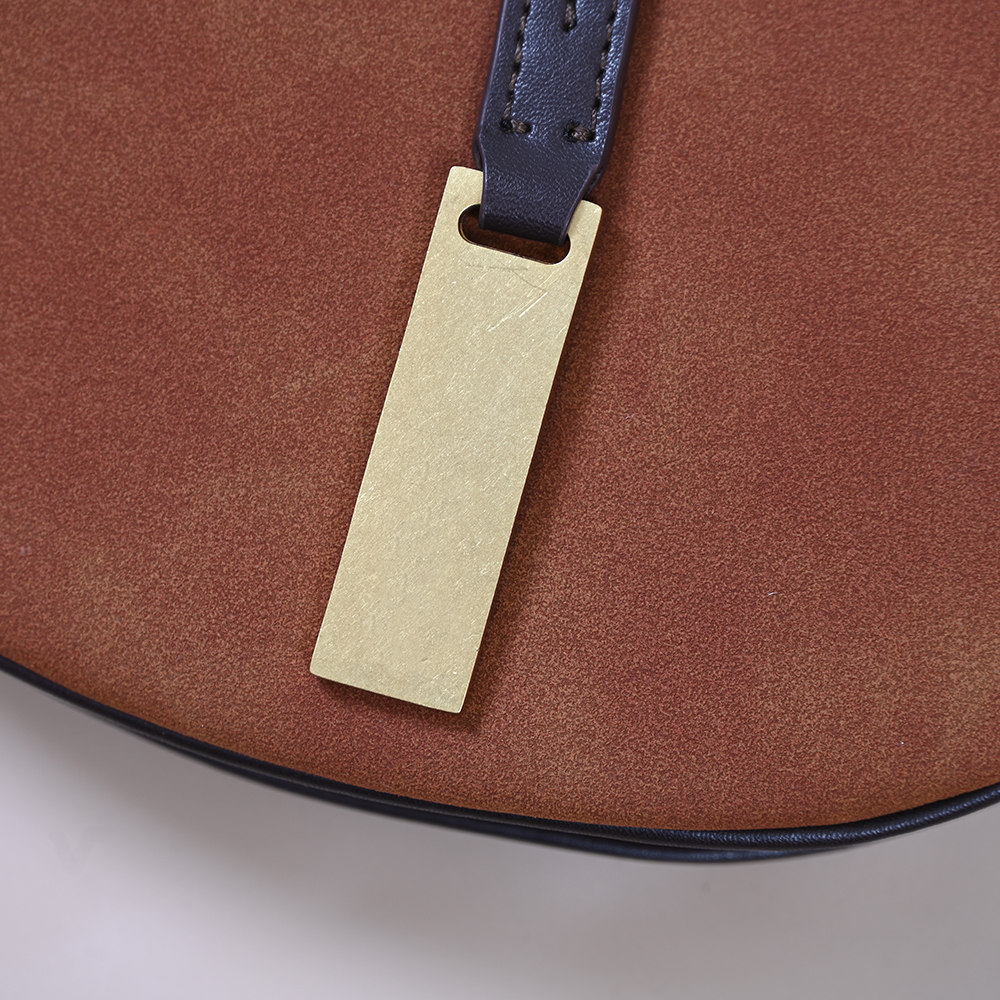 New Moon Shape Deer Skin Velve - Women Bags Daily Use บทวิจารณ์และราคา