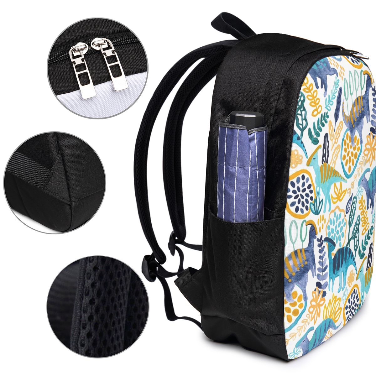 Gouache Parasaurolophuses Back - Women'S Bag บทวิจารณ์และราคา