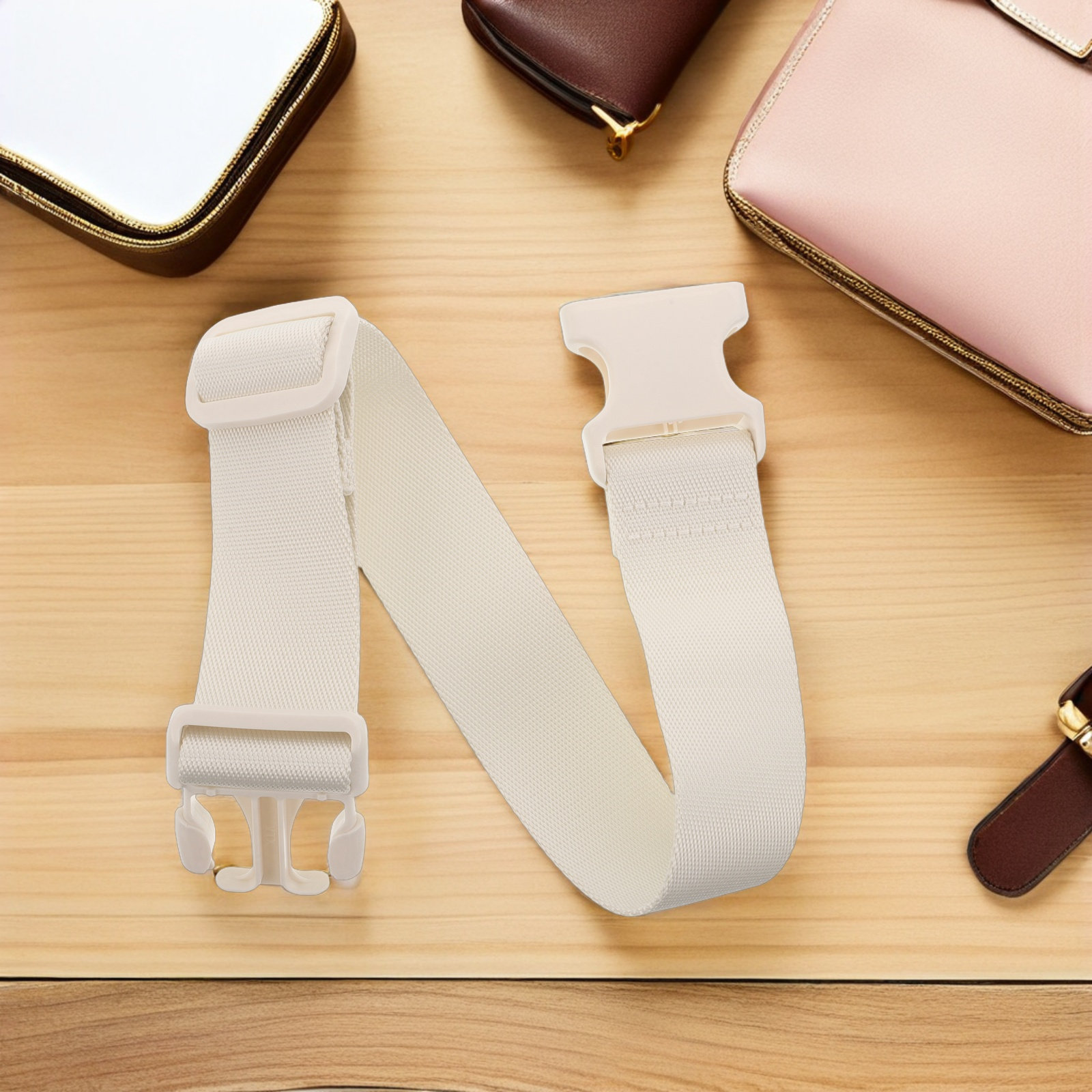 Solid Color Adjustable Purse S - Women Bags Daily Use บทวิจารณ์และราคา