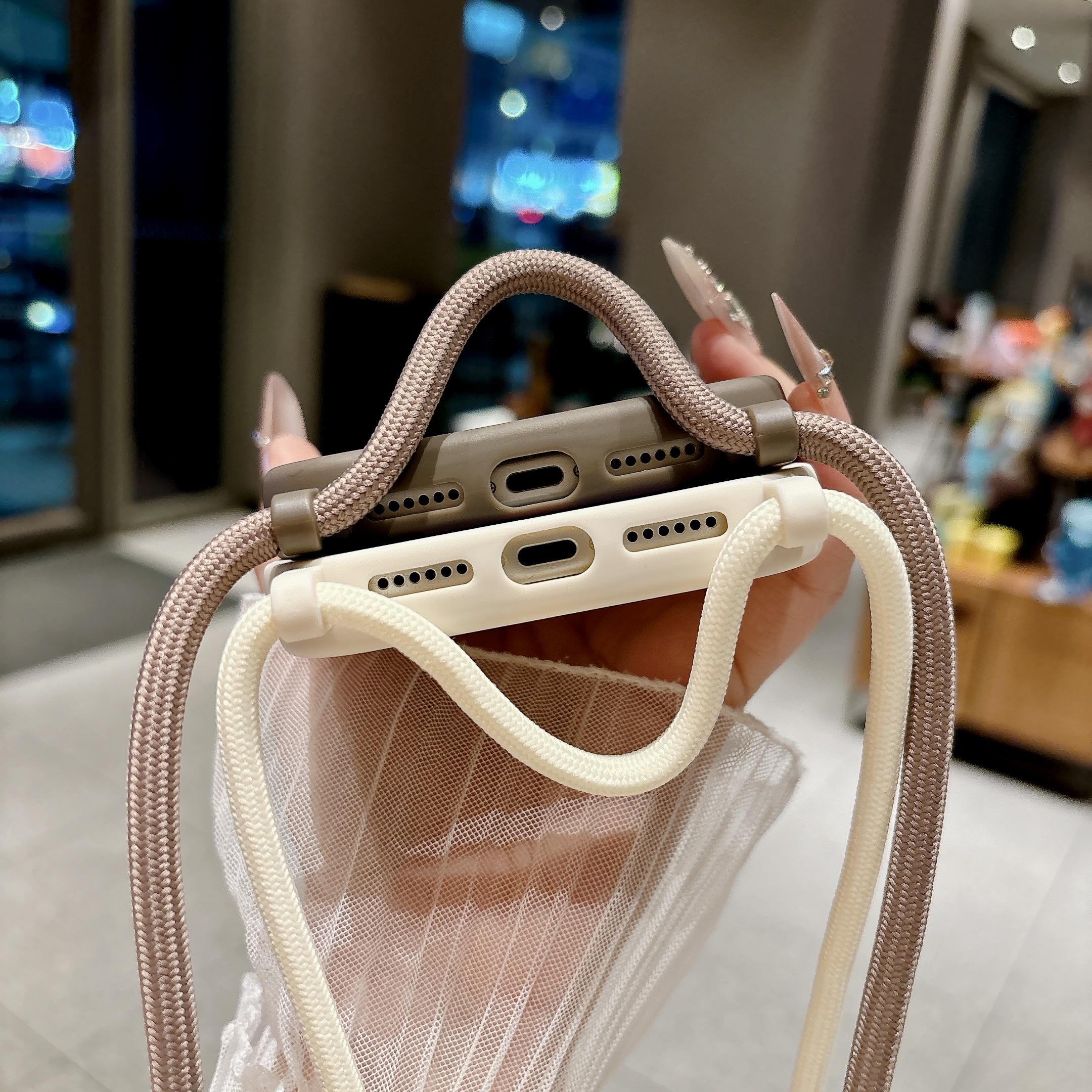 Phone Case For iPhone 17 16 15 - Phone Bag Crossbody บทวิจารณ์และราคา
