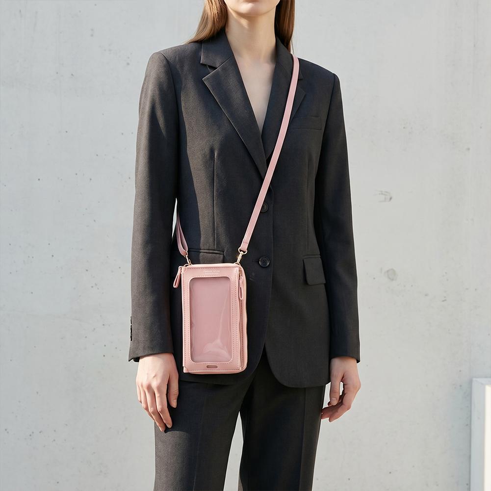 Women Bags Soft Leather Wallet - Phone Bag Crossbody บทวิจารณ์และราคา