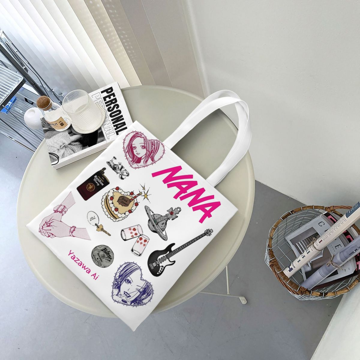 Unisex Nana Osaki Anime Tote B - Shopper Tote Canvas บทวิจารณ์และราคา