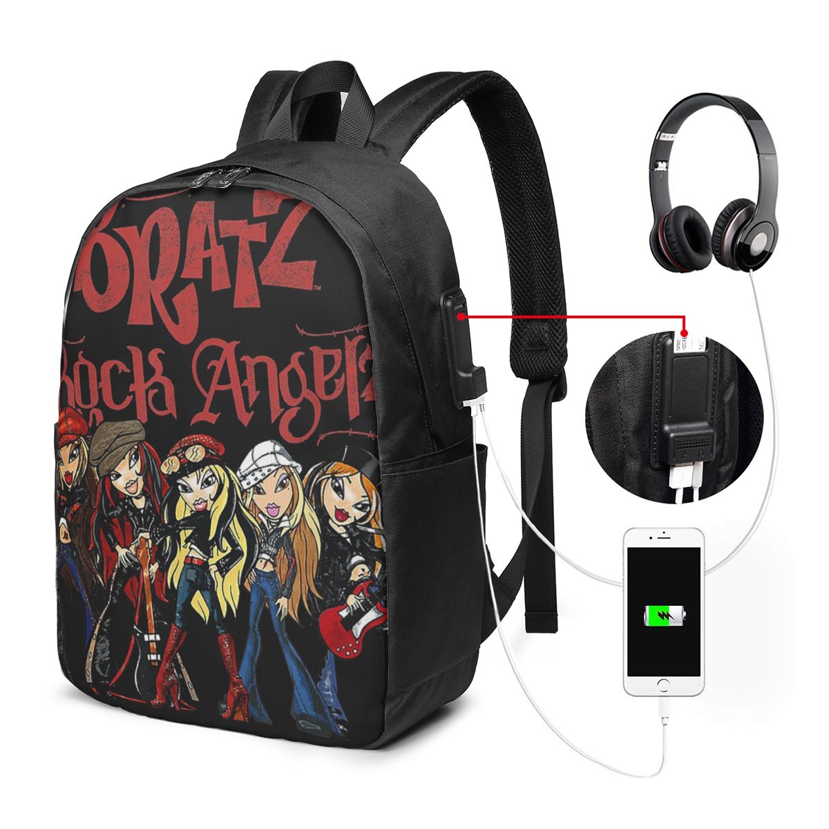Bratz Rock Angelz Group Shot B - Women Bags For College บทวิจารณ์และราคา