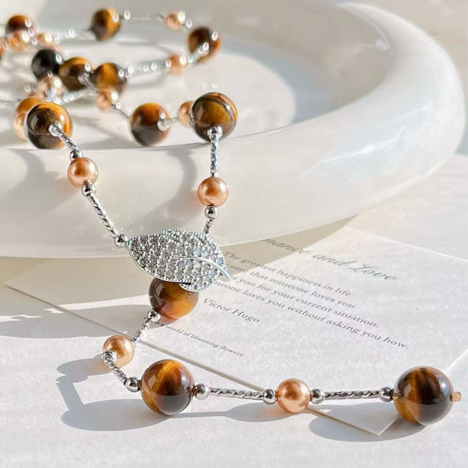 Boho Necklace for Women, Natur - Women Bags Price บทวิจารณ์และราคา
