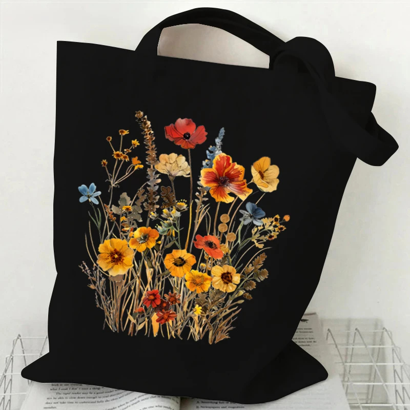 Daisy Rose Lavender Tas Graphi - Shopper Tote Canvas บทวิจารณ์และราคา