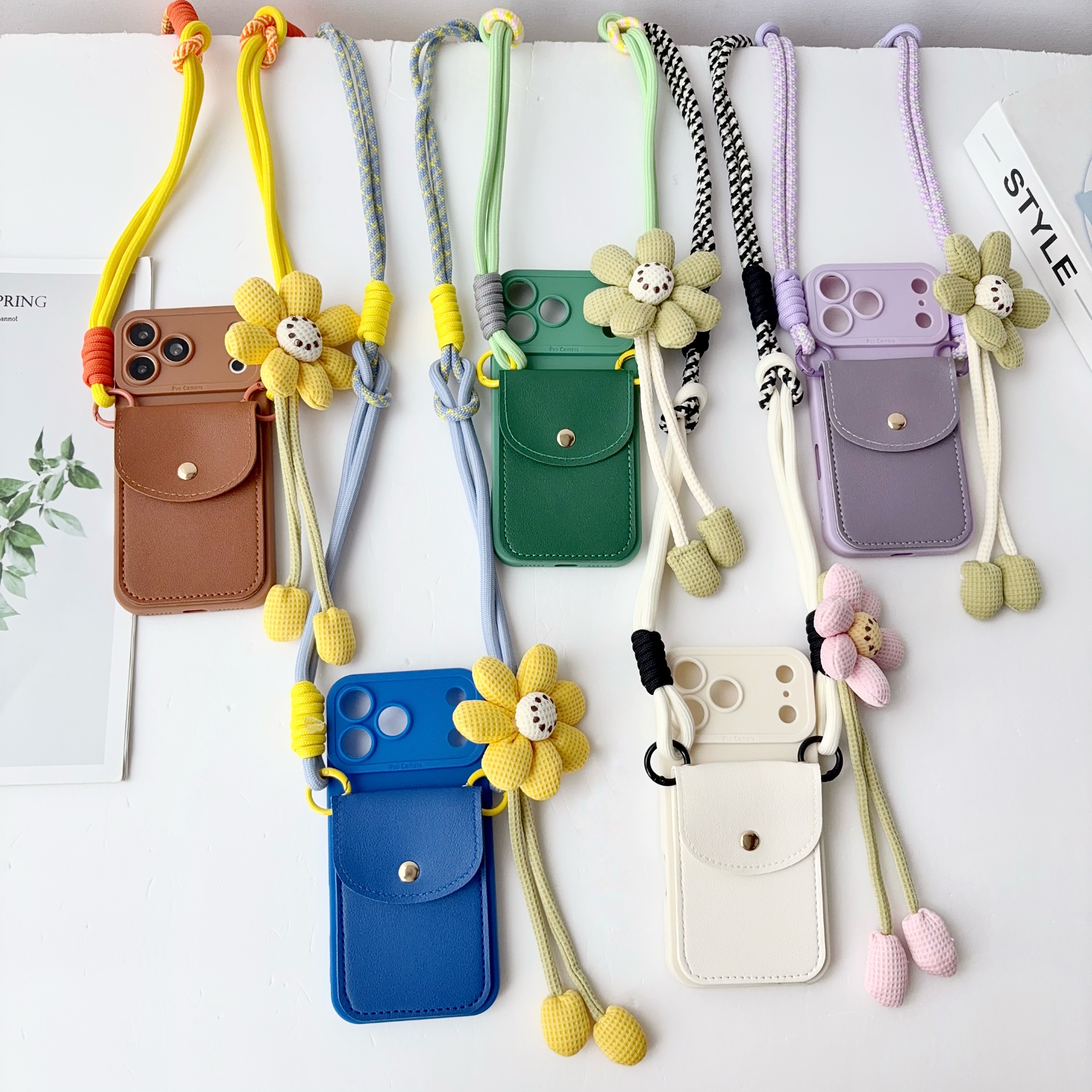Card Bag Phone Case For iPhone - Phone Bag Crossbody บทวิจารณ์และราคา